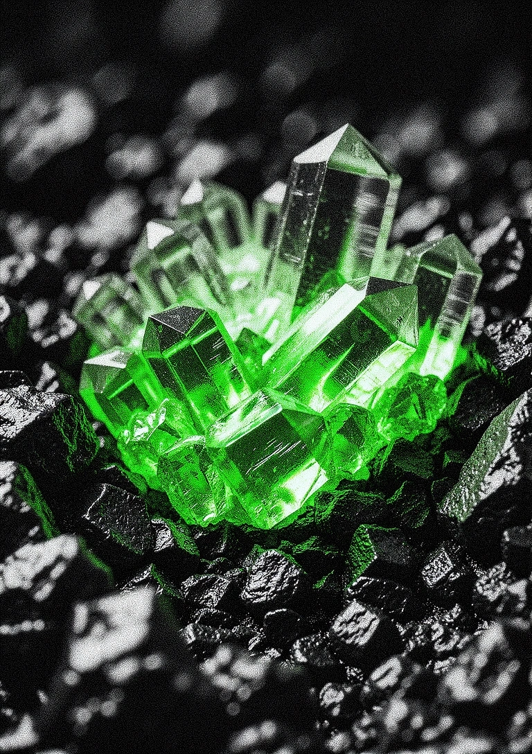 Mineralische Strukturen